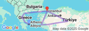 13 Day Greece & Turkey Odyssey: Ancient Wonders & Timeless Beauty Map
