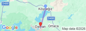 Daily Dalyan Turtle Clinic Tour from Koycegiz Map