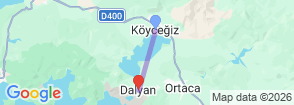 Daily Dalyan Turtle Clinic Tour from Koycegiz Map