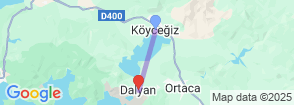Daily Dalyan Tour from Koycegiz Map