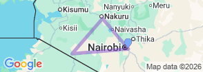 Kenya Classic Safari Map