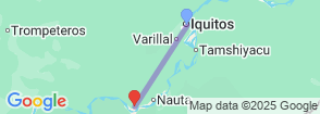 4 Days in the Heart of the Jungle Map