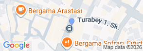 Daily Pergamon Turkish Bath Tour Map