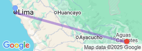 7 Days - Lima, Nazca and Machu Picchu Map