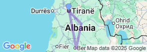 1-Day Albania Tour Map