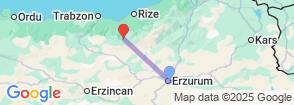 Daily Uzungol Tour from Erzurum Map