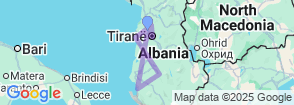 Albania Spring Itinerary – 6 Days Map