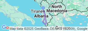 10-Day Summer Itinerary in Albania Map