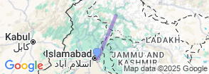 Talkhumbo Lake Expedition Pakistan Map