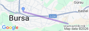 Bursa & Cumalıkızık Tour from Bursa Map