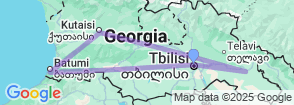 Georgia Tour with Batumi Map