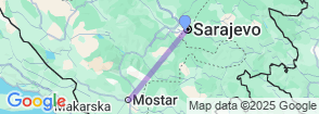 Bosnian Odyssey: A 5 Day Exploration Tour Packages Map