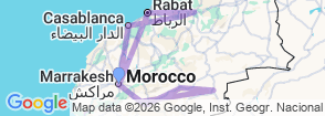 Discovery of Morocco Map