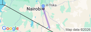 Nairobi to Amboseli Day Tour – Guided Wildlife Safari in a 4x4 Jeep Map