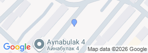 Almaty City Tour & Shymbulak Mountain Resort Map