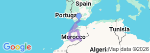 Classical Grand Tour from Costa del Sol Map