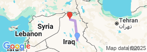 Iraq Tour Package for 8 Days 7 Nights Map
