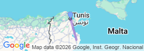 TUNISIA STARS HOTELS Map