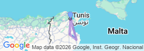 TUNISIA STARS GUEST HOUSE Map