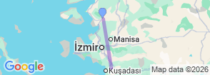 6 Days Pergamon & Cooking Tour Map