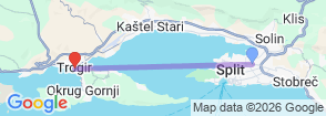 Split & Trogir Day Trip – Heritage of Luck from Grgur to Kairos Map