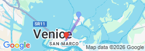 Bacari Tour in Venice Map
