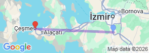 İZMİR AİRPORT TO ALAÇATI / ÇEŞME TRANSFER Map