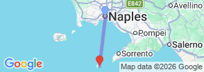 From Naples: Capri Island Boat Tour with Free Time in Capri Map