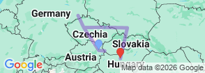 12 Days Best of Eastern Europe Tour Map