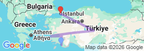 10 Day Best of Turkey Tour: Fethiye, Pamukkale, Ephesus, Cappadocia & Istanbul Map