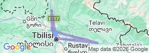 Discover Georgia in 6 Days – Tbilisi, Gudauri, Mtskheta & Kakheti Wine Tour Map
