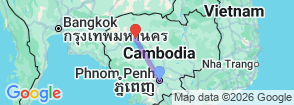 Discover Phnom Penh – Siem Reap 5 Days/4 Nights Map