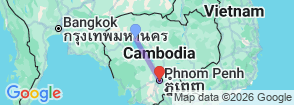 Siem Reap (2N) – Phnom Penh (2N) 5 Days/4 Nights Map