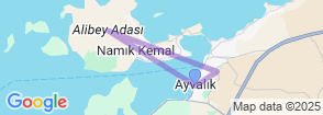 Daily Ayvalik City Tour Map