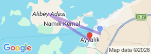 Daily Ayvalik City Tour Map