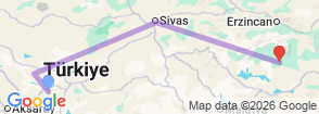 5 Day Alevi Faith and Cultural Journey Tour Map