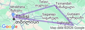 4 Days Georgia Tour Package for Indian Travellers Map