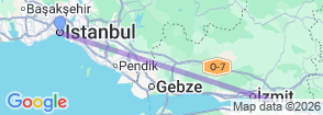 8 Days Winterland Turkey Kartepe Ski Holiday Map