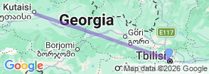 Kutaisi Tour from Tbilisi – UNESCO Heritage & Natural Wonders Map