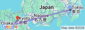 Japan Tour Map