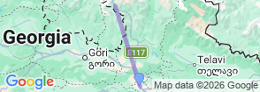 5 Days Tbilisi and Gudauri Winter Holiday Tour – Georgia Map
