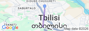 Tbilisi Wine Tour – Old Town Sightseeing, Wine Tastings & Mtatsminda Dinner Map