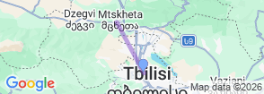 Tbilisi & Mtskheta Full Day Tour – UNESCO Heritage & Old Tbilisi Highlights Map