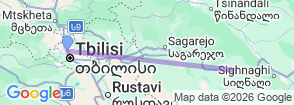 David Gareja, Bodbe & Sighnaghi Tour from Tbilisi – Kakheti Cultural Day Trip Map