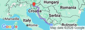 Run in Balkans & Central Europe: 9 days in 7 countries Map