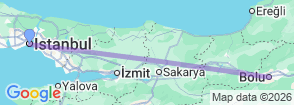 5 Days Healthy Thermal Wellness Turkey Tour Map