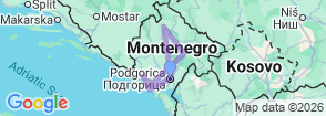 Treasures of Montenegro Map