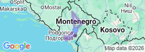 Montenegro in 7 Days all inclusive tour Map