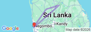 Ayurveda   Srilanka Tour Map