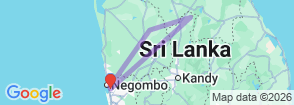 Ayurveda   Srilanka Tour Map